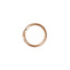 Серебряные Серьга - конго кольцо d 1 см 330917